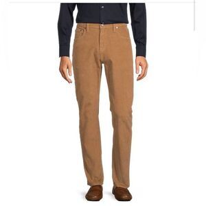 Murano Alex Slim Fit corduroy Pants Khaki Color Size 36x34